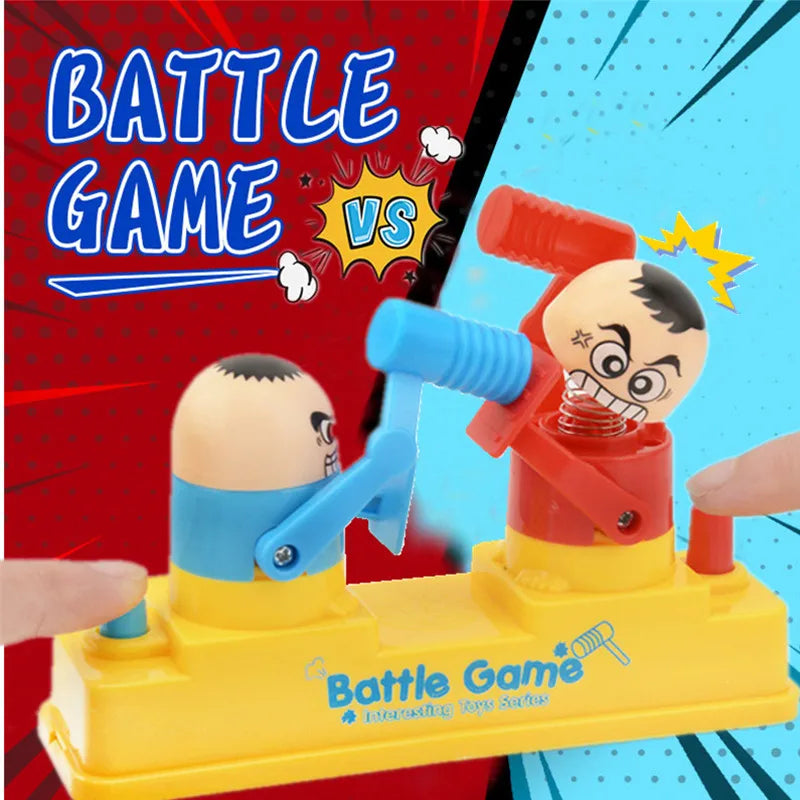 Hot Funny Practical Joke Fight Battle Antistress Toy Prank Interaction Play Table Game Toys  Gift Quick Pick Grocers