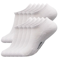 5/10/20 Pairs New Cool Men Black White Warm Socks Set Autumn Winter Male Solid Color Sport Short Socks For Men Dropshipping Quick Pick Grocers