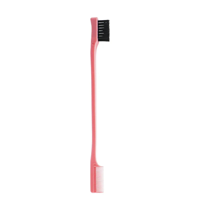 Baby Care Hair Edge Brush Comb Double Sided 3 in 1 Edge Control Brush for Baby Hair Salon Hair Care Comb Brushes Beauty Tools Purest Peak