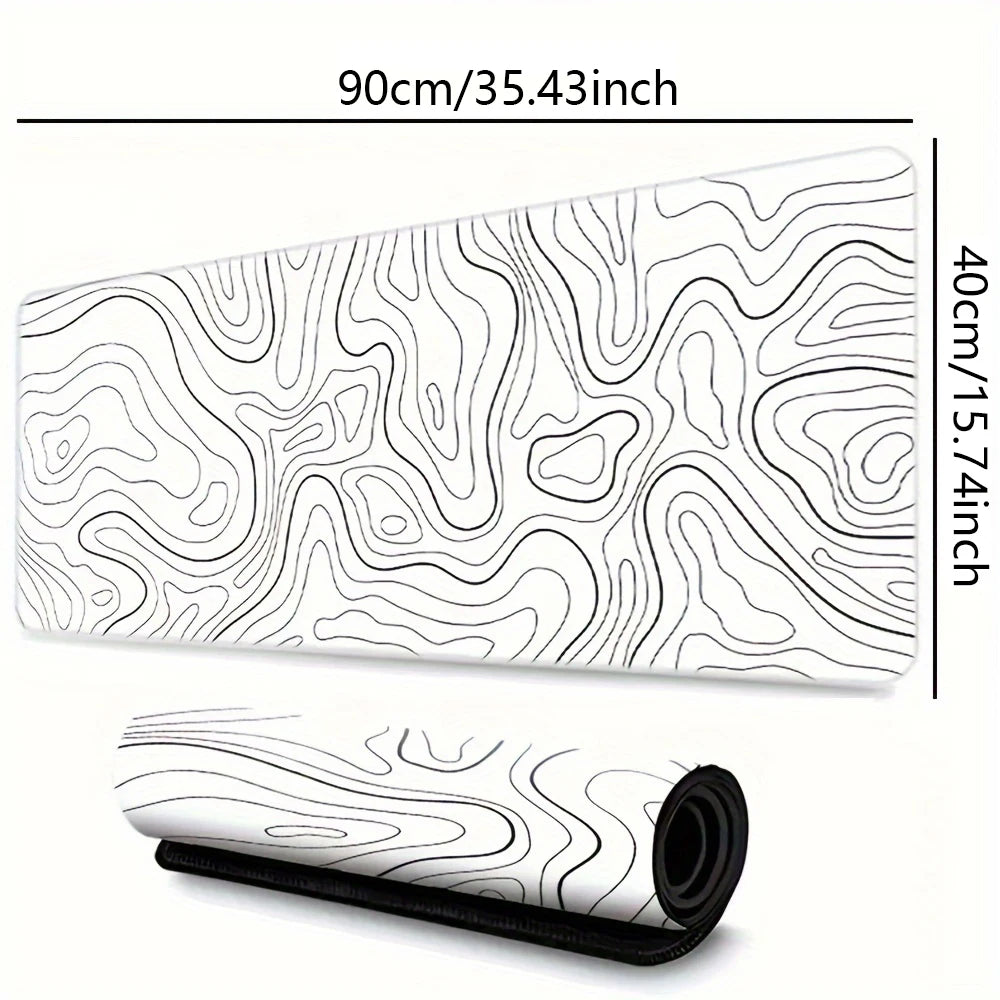 1PC Large Mouse Pads For Desk, Gaming Mouse Pad, Mouse Pad with Stitched Edges and Non-Slip Rubber Base, Extended Mouse Pad Quick Pick Grocers