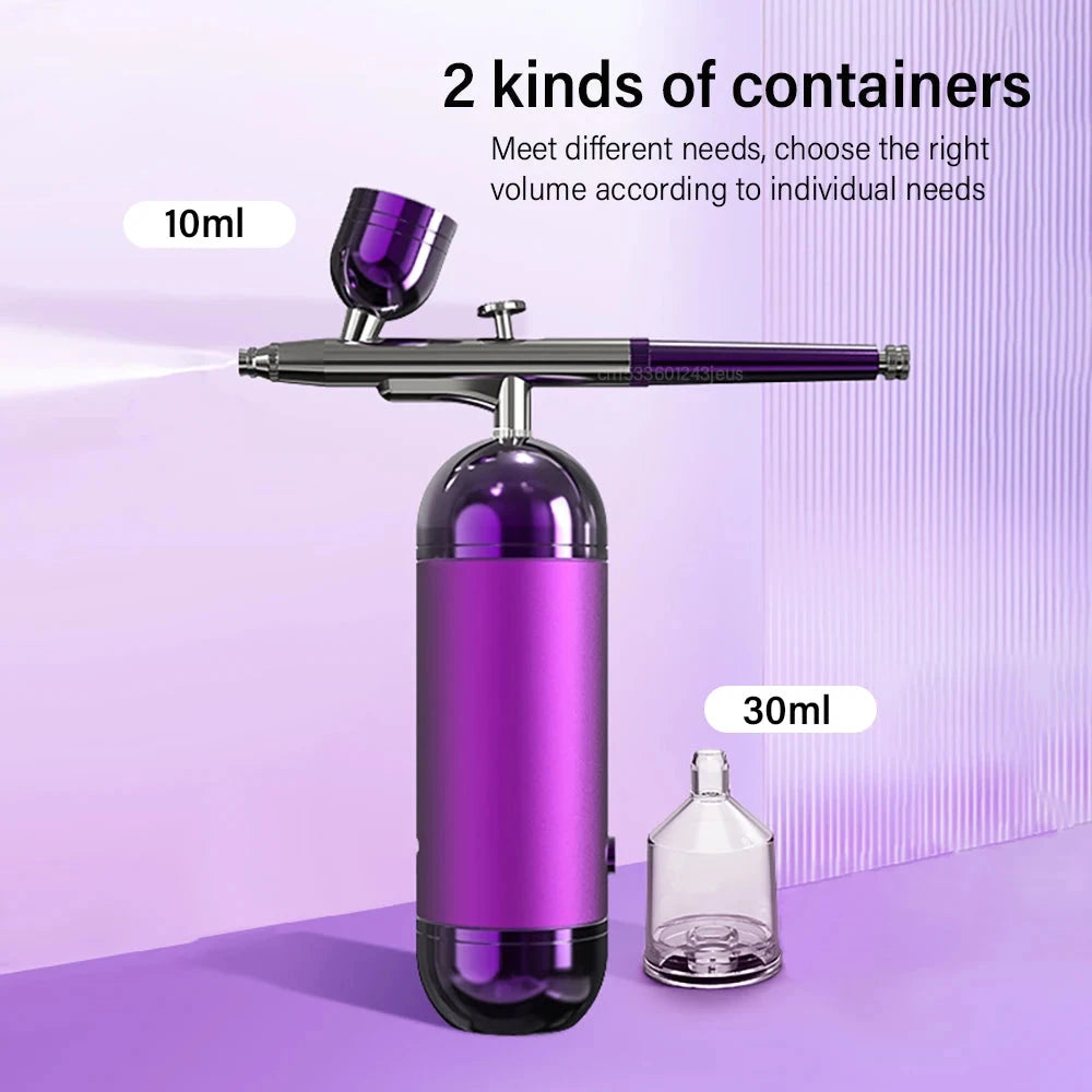 Airbrush Nail With Compressor Portable Air brush For Nails Art Paint Cake Crafts Portable Nails Spray AirBrush Compressor Kit Econic Blanks