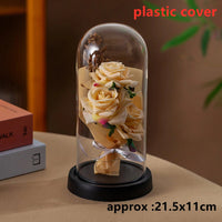 LED Galaxy Three Rose Artificial Flowers, Wedding Decoration, Creative Valentine'S Day and Mother'S Day Gift without Battery 1Pc Quick Pick Grocers