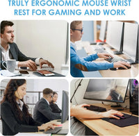 Gliding Wrist Rest, Ergonomic Wrist Rest for Mouse Gliding Palm Rest for Right  Relieve Hand Fatigue for Office Work Gaming Quick Pick Grocers
