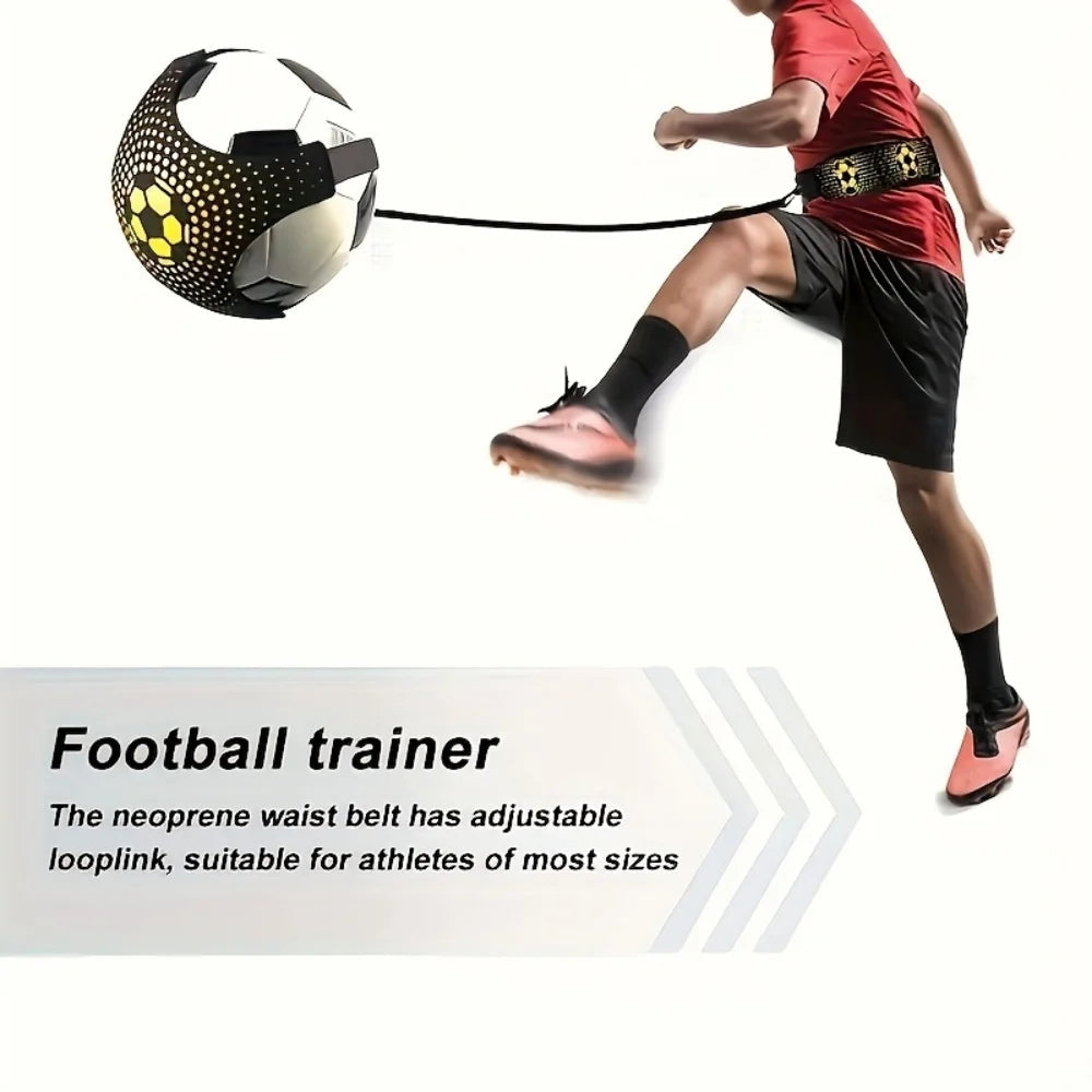 1 Set of Football Training Dribbling Bands, Rebound Practice Bands, Football Dribbling Equipment Training Tools, Suitable for Beginners Quick Pick Grocers