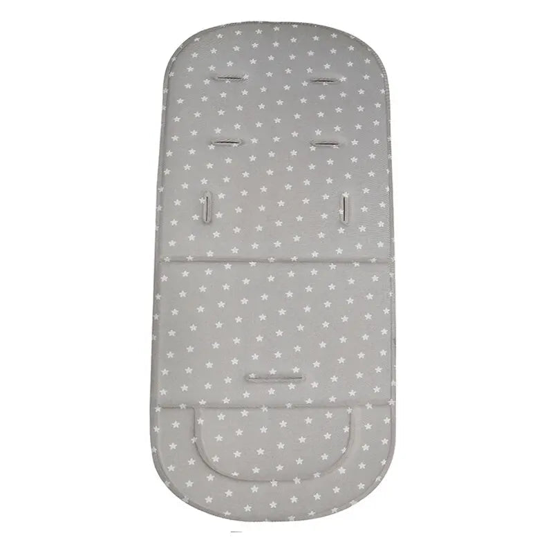 Stroller Seat Cushion Soft Baby Pushchair Car Cart High Chair Seat Trolley Cushions Kids Stroller Mattress Soft Pad Large Sizes Purest Peak