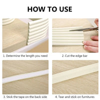 2 Meter Guard Strip Children Protection Table Edge Baby Safety Desk Corner Protector Foam Bumper Home Collision Cushion Quick Pick Grocers