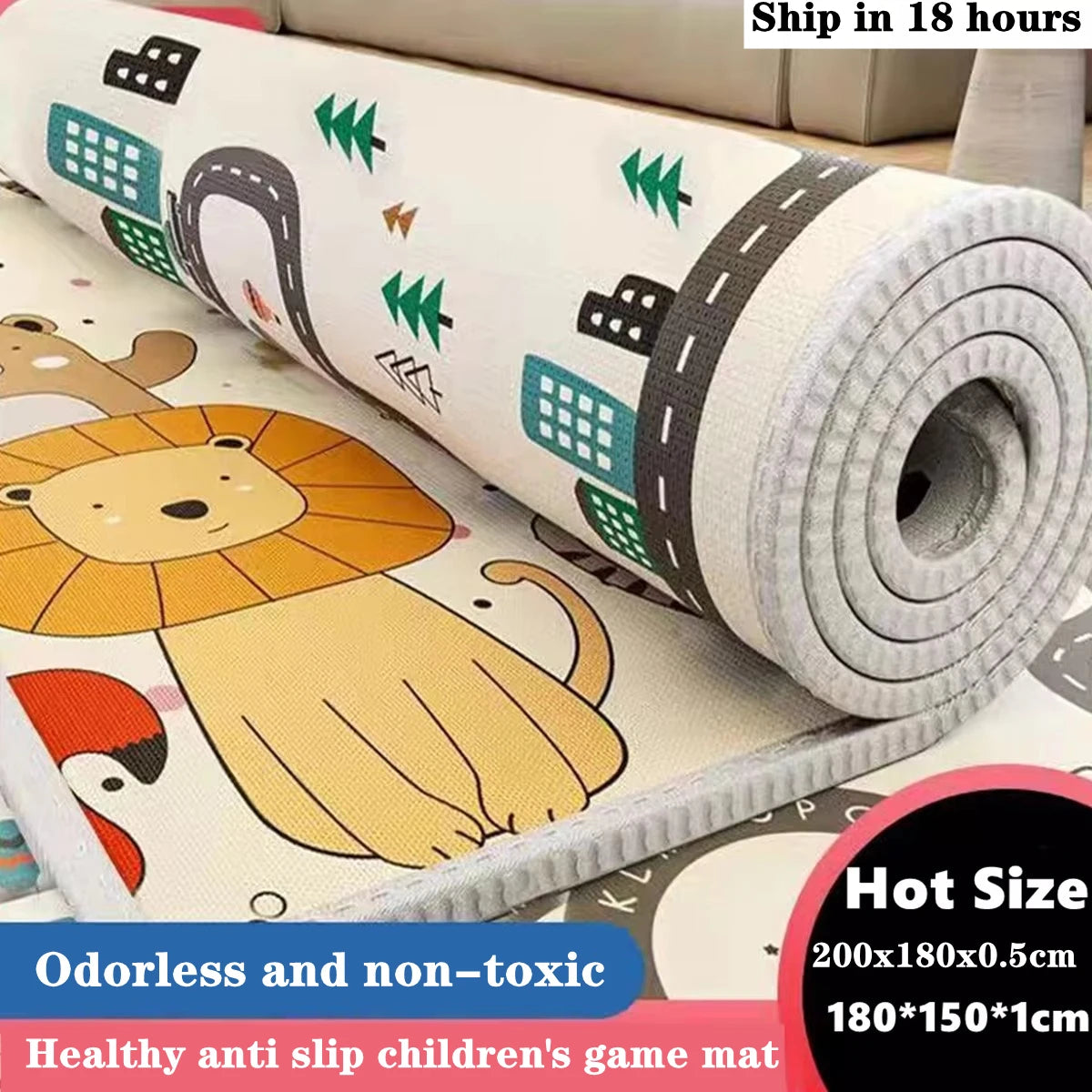 5 sizes to choose Baby Crawling Play Mats Non-toxic High-quality EPE Baby Activity Gym Carpet Baby Game Children's Safety Rug Purest Peak
