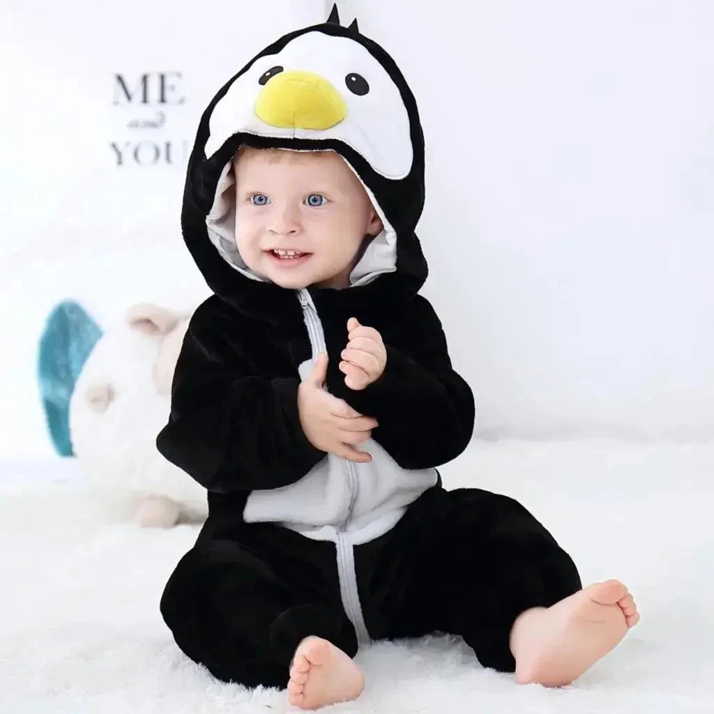 0 1 2 3 4 Years Kigurumi Pajamas for Toddler Baby Clothes Children Outfits Infant Dinosaur Unicorn Cat Robbit Cosplay Costumes Econic Blanks