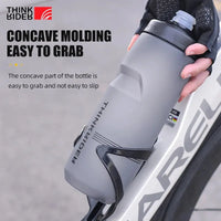 ThinkRider 620ml/750ml Bicycle Bottle MTB Road Bike Water Bottle Outdoor Sports Plastic Portable Large Capacity Drink Cycling Quick Pick Grocers
