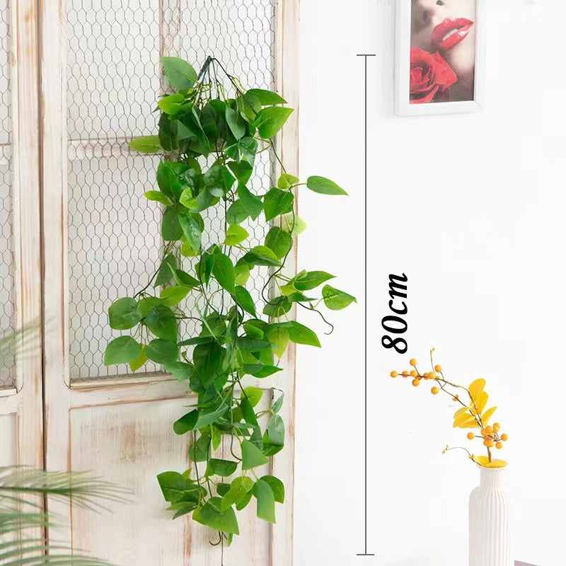 Hand Made Wicker Rattan Flower Planter Wall Hanging Wicker Rattam Basket Garden Vine Pot Plants Holder Garden Pots Wall Planter Quick Pick Grocers