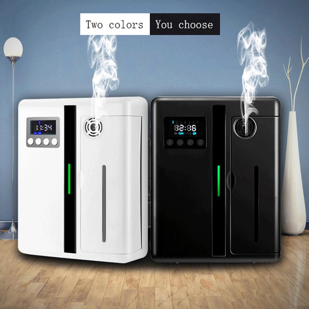 Scent Machine Aroma Diffuser Wall Mounted Hotel 160ML Aroma Diffuser With Fan Inside For Large Area Hotel Lobby Home Fragrance Quick Pick Grocers