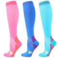 1/3 Pairs Dropship Compression Socks Varicose Veins 20-30 Mmhg Men Women Socks For Running Cycling,Football Soccer Stockings Quick Pick Grocers