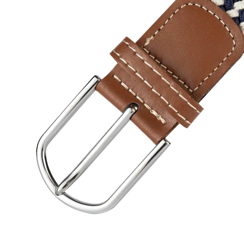 107/120/130CM Fashion Female Elastic Casual Stretch Woven Belt Unisex Canvas Elastic Belts for Women Jeans Pin Buckle Men Belt Quick Pick Grocers