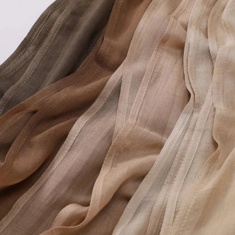 Women Big Size Plain Solid Cotton Rayon Hijab Scarf Lady High Quality Wraps and Shawls Musulman Headband Islamic Turban 180*95Cm Econic Blanks