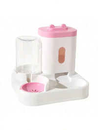 1-Pack Automatic Gravity-Fed Cat Water Dispenser & Feeder - Spill-Proof Large Capacity One-Piece Design, Quick Pick Grocers