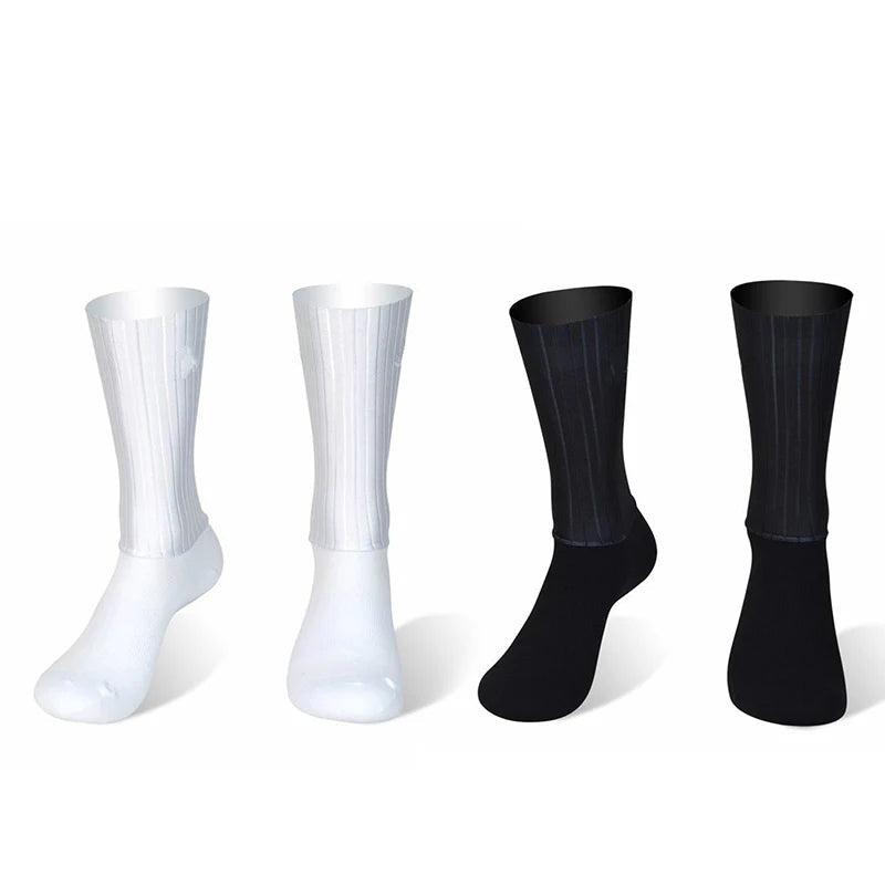 New Summer Breathable Cycling Socks Men Anti Slip Seamless Aero Bike Wearproof Road Calcetines Ciclismo Quick Pick Grocers