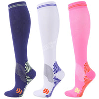 1/3 Pairs Dropship Compression Socks Varicose Veins 20-30 Mmhg Men Women Socks For Running Cycling,Football Soccer Stockings Quick Pick Grocers
