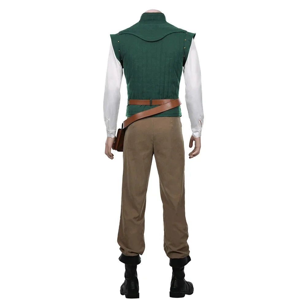 Flynn Rider Tangled Rapunzel Cosplay Costume Adult Carnival Uniform Halloween Anime Halloween Costumes Quick Pick Grocers