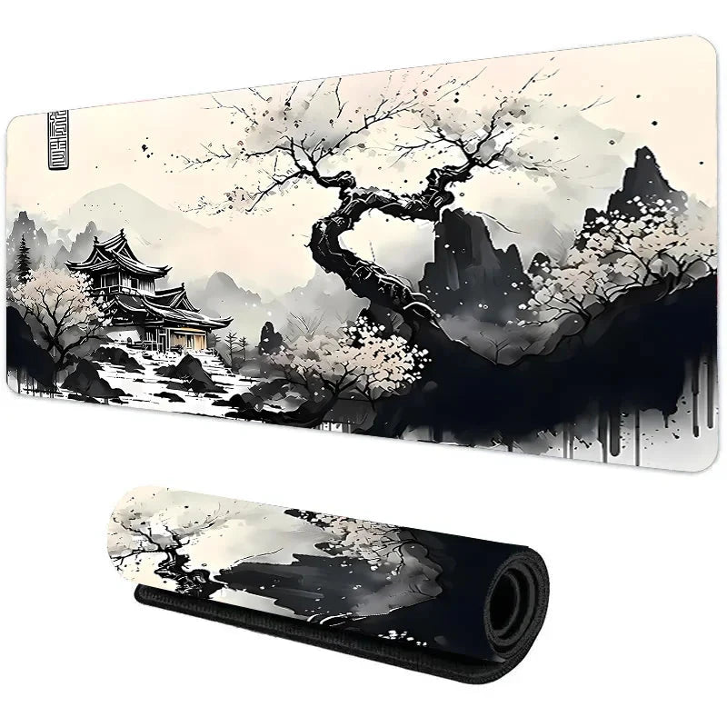 Night Moonlight large cool mouse pad laptop non-slip esports office desk mat game player mousepad mini PC desktop accessories Econic Blanks