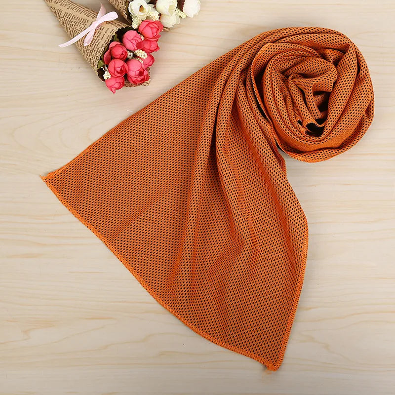 Cooling Ice Towel Cold Sports Towel Outdoor Microfiber Quick Drying Sports  Fitness Cool Towel Camping Wiping Sweat Sports Towel Quick Pick Grocers