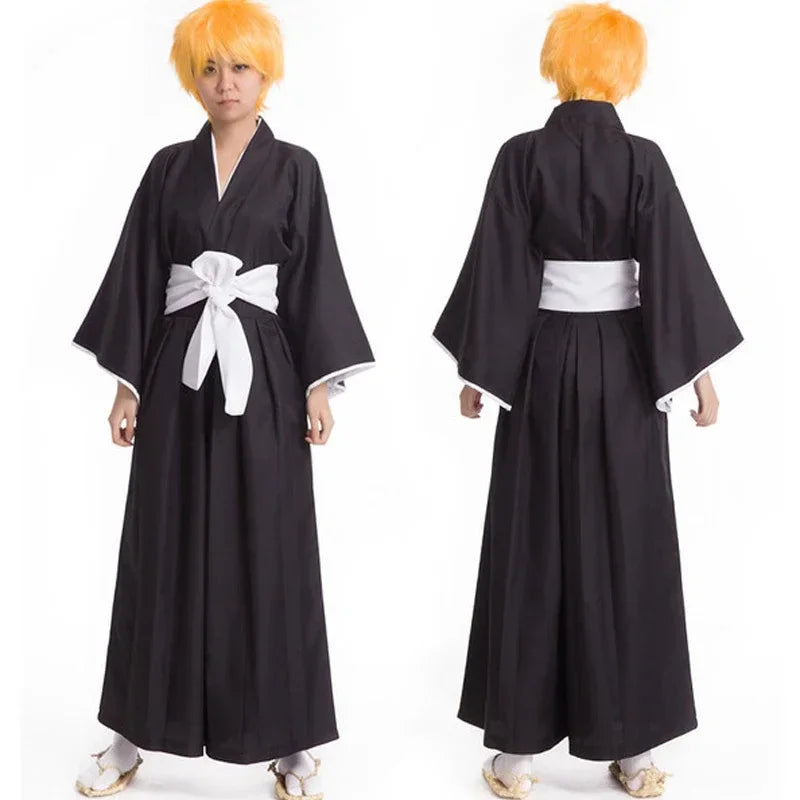 Bleach Kuchiki Rukia Cosplay Costumes Kurosaki Ichigo Die Pa Soul Society Shinigami Kimono Full Outfit Thousand-Year Blood War Quick Pick Grocers