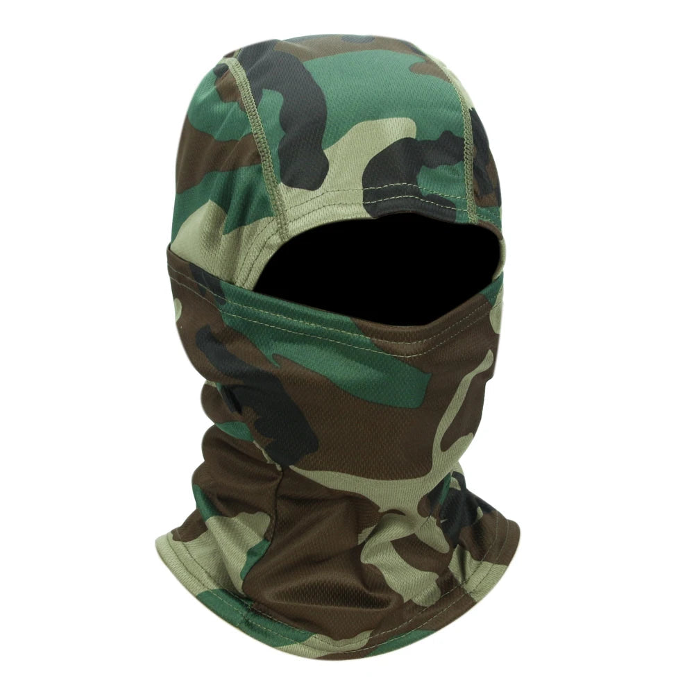 Camouflage Balaclava Hat Cycling Full Face Mask Outdoor Sports Hunting Hiking Ski Mask motorcycle Helmet Inner Cap Econic Blanks