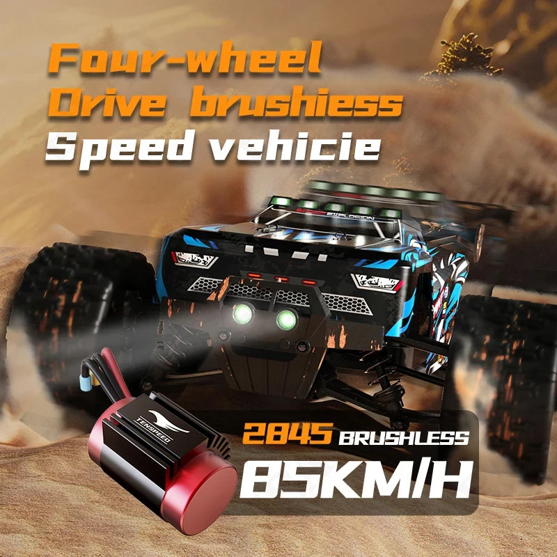 9522PRO 85KM/H High-speed RC Car Brushless Four-wheel Drive Off-road Drift 1:16 Professional Racing Car 9522 50KM/H Boy's Toy Econic Blanks
