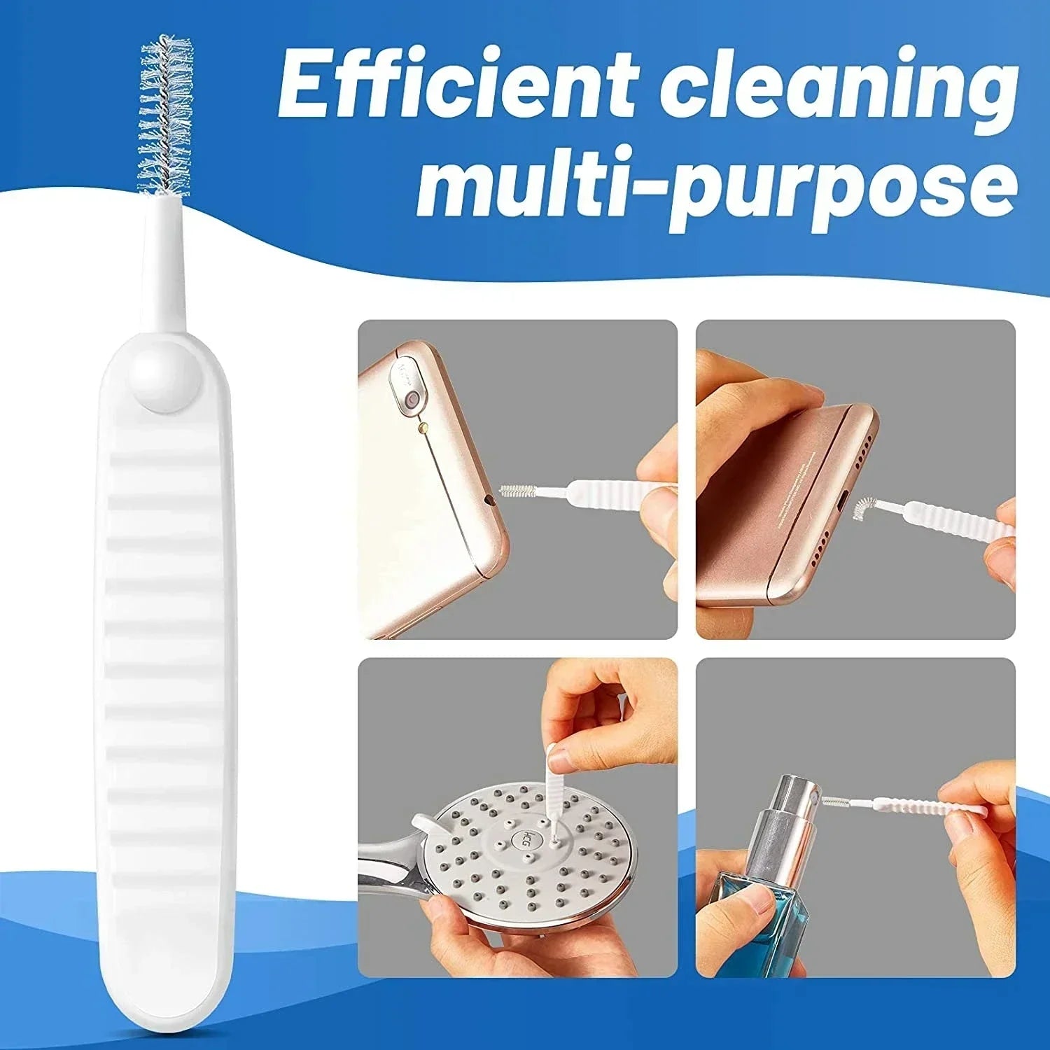 Mobile Phone Speaker Charging Port Cleaning Set Dust Plug for iPhone 16 15 14 Earphones Clean Kit Brush for Samsung Xiaomi Quick Pick Grocers