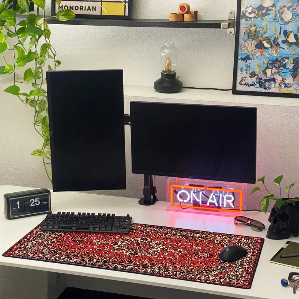 Persian Mouse Pad Large Xxl Big Office Carpet Mouse Mats Gamer Rug Desk Accessories Computer Table Pads Company Speed Extended Quick Pick Grocers