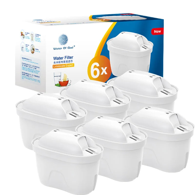 For Brita Maxtra 2PCS/6PCS Water Filters Cartridge Limescale Chlorine Impurities Purify Kettle Activate Carbon Water Filter Quick Pick Grocers