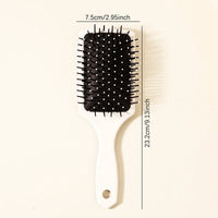 1piece skeleton and flower patterned air cushion comb - massage exfoliating comb, ABS plastic handle,Special for real hair wigs Quick Pick Grocers