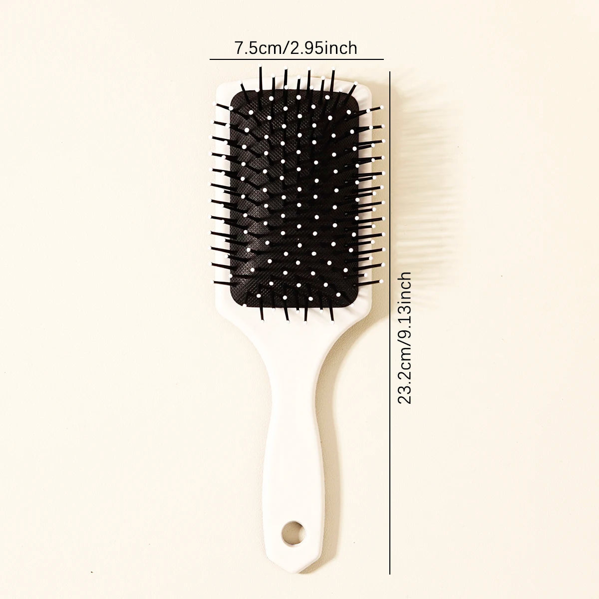 1piece skeleton and flower patterned air cushion comb - massage exfoliating comb, ABS plastic handle,Special for real hair wigs Quick Pick Grocers