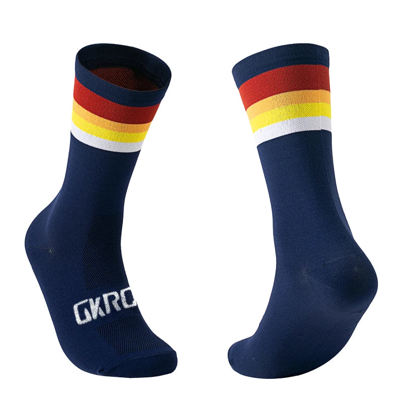 Professional Cycling Socks Breathable Road Bicycle Socks Men Women Outdoor Sports Racing Sport Socks High Quality Quick Pick Grocers