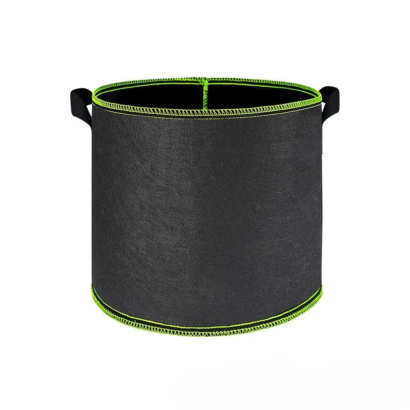 Vegetable/Flower/Plant Grow Bags 2/3/5/7/10 Gallon Thickened Non-Woven Grow Bags Aeration Fabric Pots with Handles Flower Pot Quick Pick Grocers