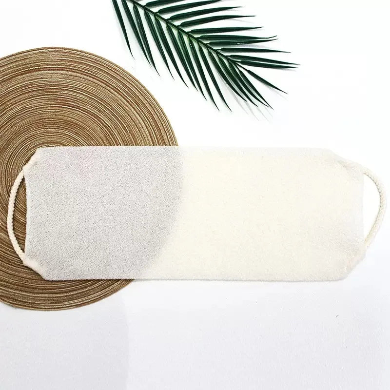 High Elasticity Frosted Long Shower Towel Shower Body Brush Bathing Massage Back Body Exfoliating Bathroom Wash Brush Bath Tools Quick Pick Grocers