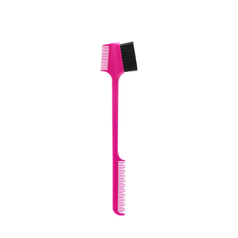 Baby Care Hair Edge Brush Comb Double Sided 3 in 1 Edge Control Brush for Baby Hair Salon Hair Care Comb Brushes Beauty Tools Purest Peak