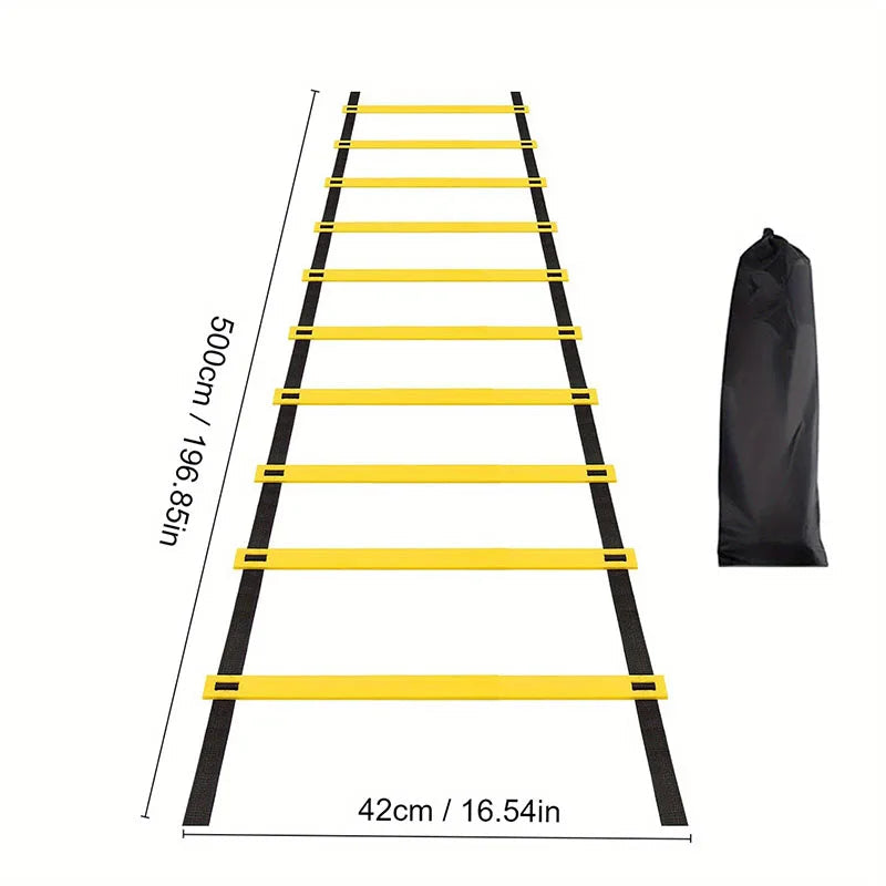 Agility Ladders Nylon Straps For Speed Training And Sports Flexibility Agility Football Training Energy Ladder Equipment Quick Pick Grocers