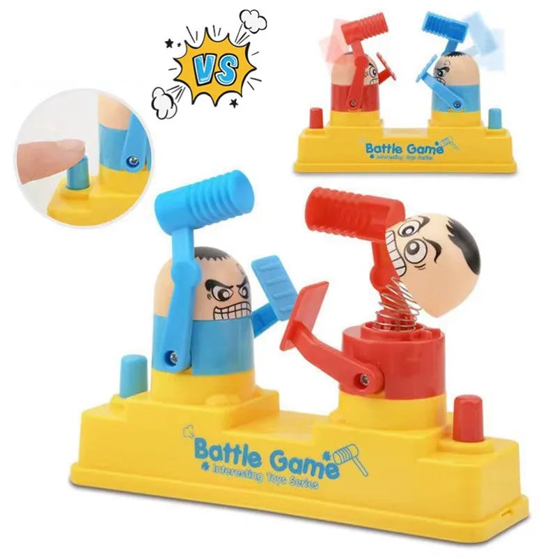Hot Funny Practical Joke Fight Battle Antistress Toy Prank Interaction Play Table Game Toys  Gift Quick Pick Grocers