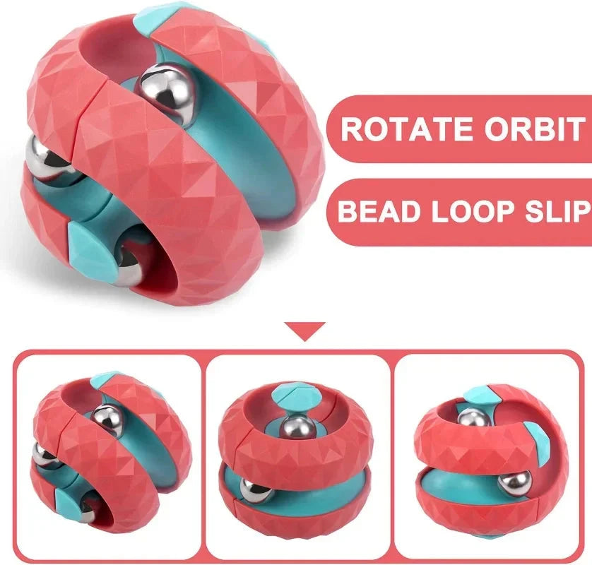 Decompression Toy Children Orbit Ball Cube Anti Stress Sensory Toys Fidget Toys for Kids Spinner Gifts for Kids Focus training Econic Blanks