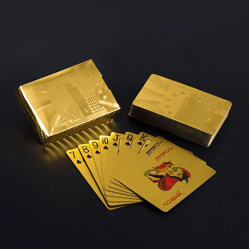 Multiple styles Color Playing Card Game Card Group Waterproof Poker Suit Magic Dmagic Package Board Game Gift Collection Econic Blanks