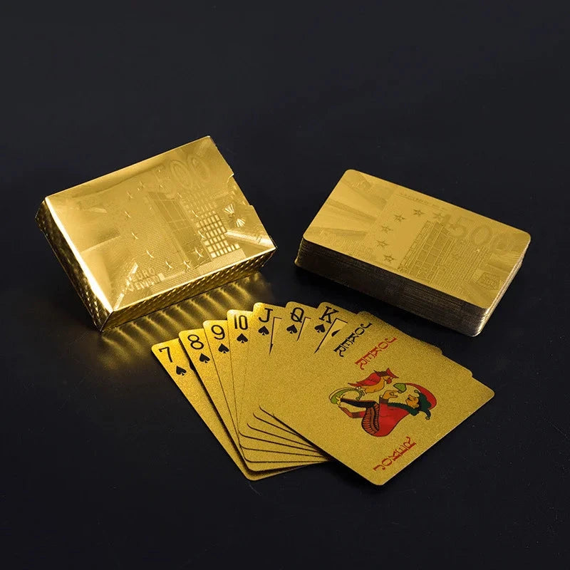 Multiple styles Color Playing Card Game Card Group Waterproof Poker Suit Magic Dmagic Package Board Game Gift Collection Econic Blanks