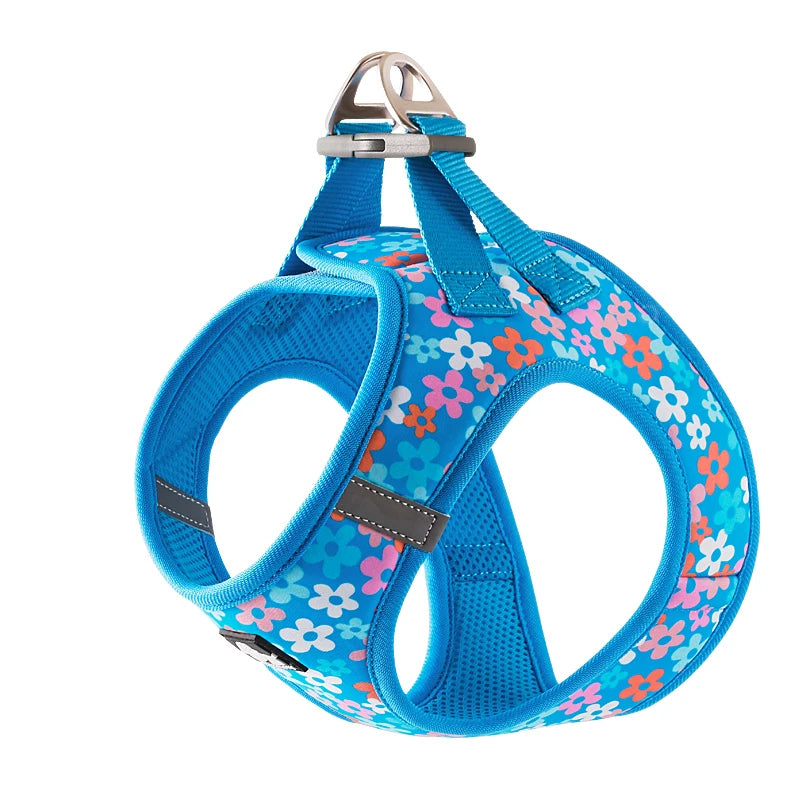 Truelove Pet Harness Soft Air Mesh Adjustable Reflective Pet Vest Small and Medium Breeds No Pull Adjustable Dog Harness TLH3016 Quick Pick Grocers