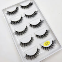 33 Style 10/50/100 Boxes 5 Pairs Natural 3D Mink False Eyelashes Makeup Fake Eye Lashes Faux Cils Make Up Beauty Tools Wholesale Purest Peak