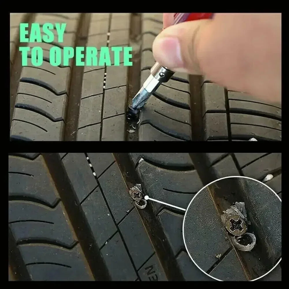 10/20/30Pcs Car Tyre Repair Rubber Nails Set Universal Cars Motorcycle Patch Nails Truck Bicycle Scooter Puncture Repair Tools Quick Pick Grocers