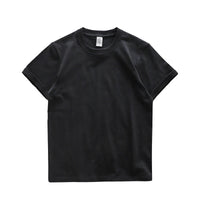 Dukeen 280gsm Oversized Heavy T-Shirt for Men Summer Short Sleeve Tee Cotton Solid Color Top Casual T Shirts One Piece Quick Pick Grocers