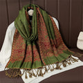 Luxury Brand Autumn Cashmere Pashmina Shawl Lady Wrap Warm Winter Scarves Design Print Female Foulard Cotton Stoles Scarf 2023 Quick Pick Grocers