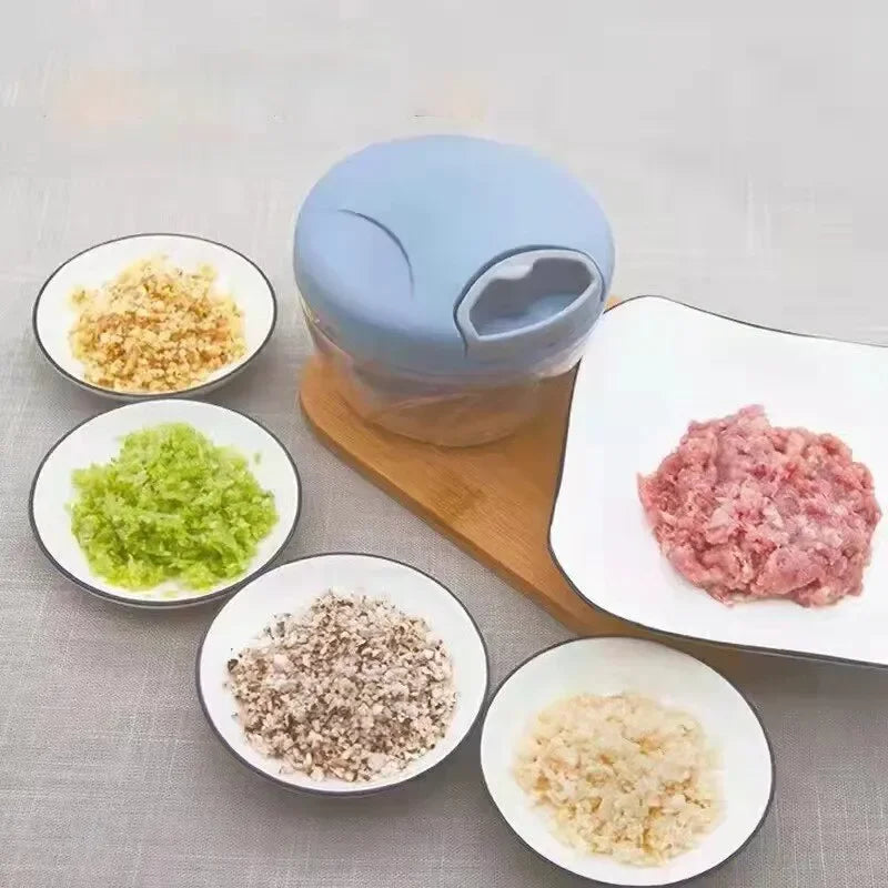 Home Kitchen Manual Ginger Grinder Garlic Mud Splasher Multifunctional Vegetable Cutter Handheld Meat Grinder Modern Minimalist Econic Blanks