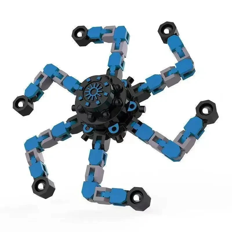 Deformed Fidget Spinner Chain Toys For Children Antistress Hand Spinner Vent Toys Adult Stress Relief Fidget Sensory Gyro Gift Econic Blanks