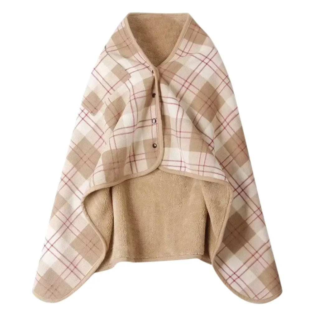 Lady Multifunction Doublelayer Tartan Plaid Blanket Scarf Wrap Shawl Winter Warm шарф женский Elegant Womens Shawl Scarf Winter Econic Blanks