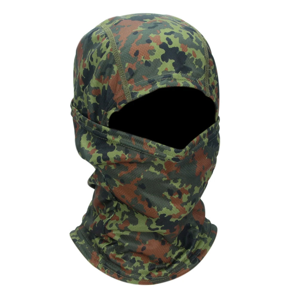Camouflage Balaclava Hat Cycling Full Face Mask Outdoor Sports Hunting Hiking Ski Mask motorcycle Helmet Inner Cap Econic Blanks
